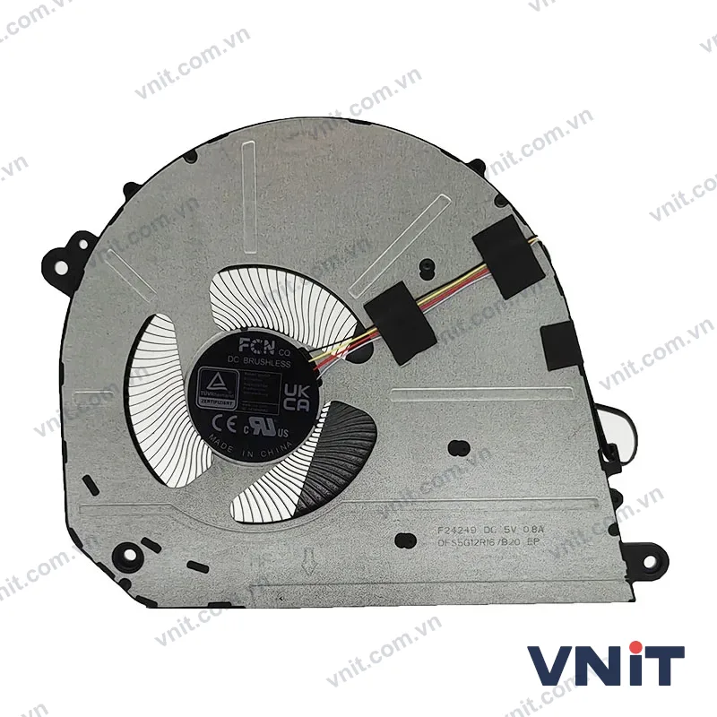 Quạt tản nhiệt laptop HP OmniBook 16-AS 16-AR TPN-166 TPN-167 P29018-001 - ảnh 2