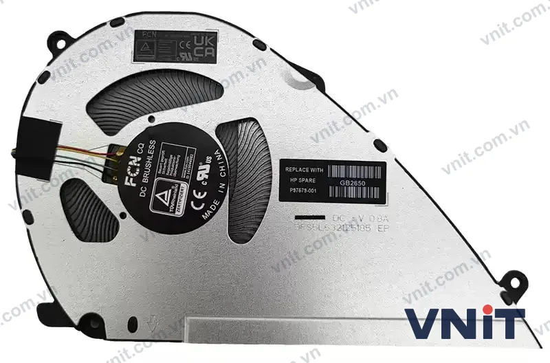 Quạt tản nhiệt laptop HP OmniBook X Flip NG AI 14-KB TPN-W171 TPN-W172 P97579-001