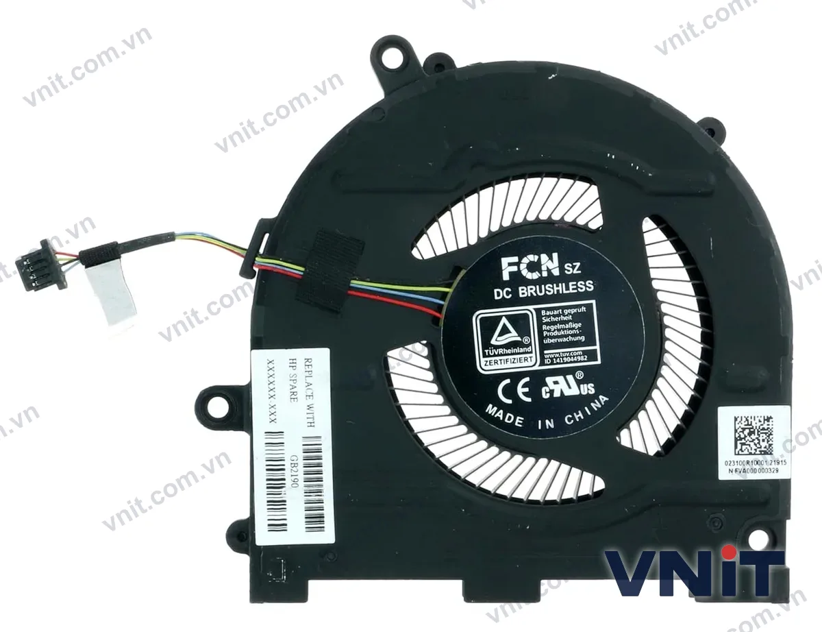 Quạt tản nhiệt laptop HP Pavilion 14-EH TPN-W154 N10440-001 FPJ7 ND55C92 21H03 (Quạt CPU)