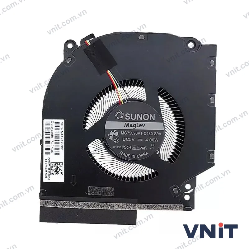 Quạt tản nhiệt laptop HP VICTUS 16-R TPN-C169 N44742-001 60W (Quạt GPU (card rời))