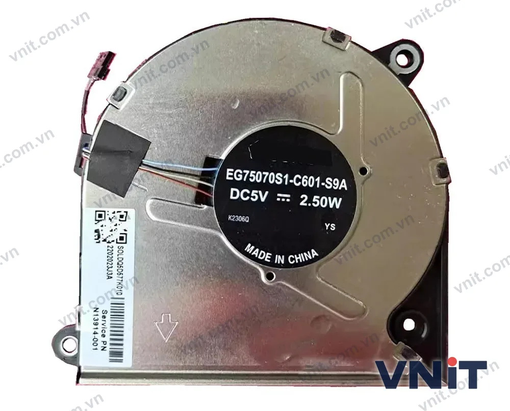 Quạt tản nhiệt laptop HP ZBOOK Power 15 G9 G10 N06900-001 (Quạt CPU)