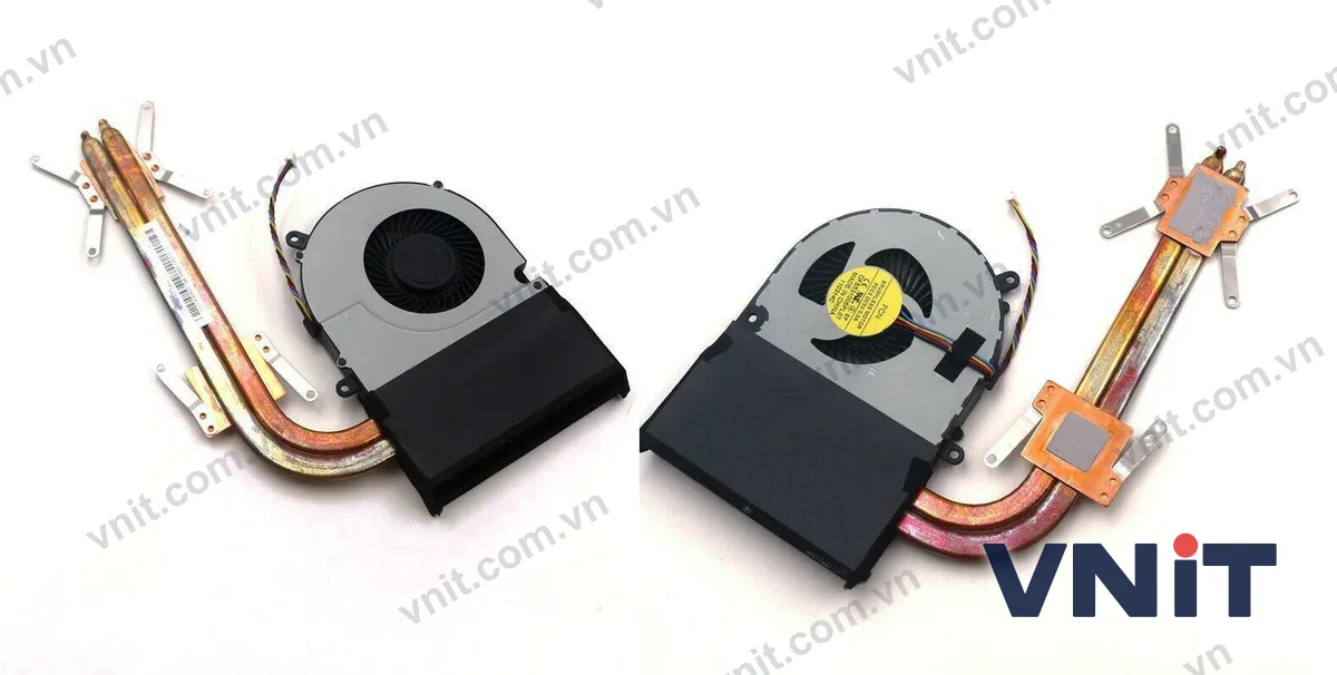 Quạt tản nhiệt laptop Lenovo ideapad G700 G700A Z710 13N0-B5A0C02 90204147 HEAT SINK (Quạt CPU)