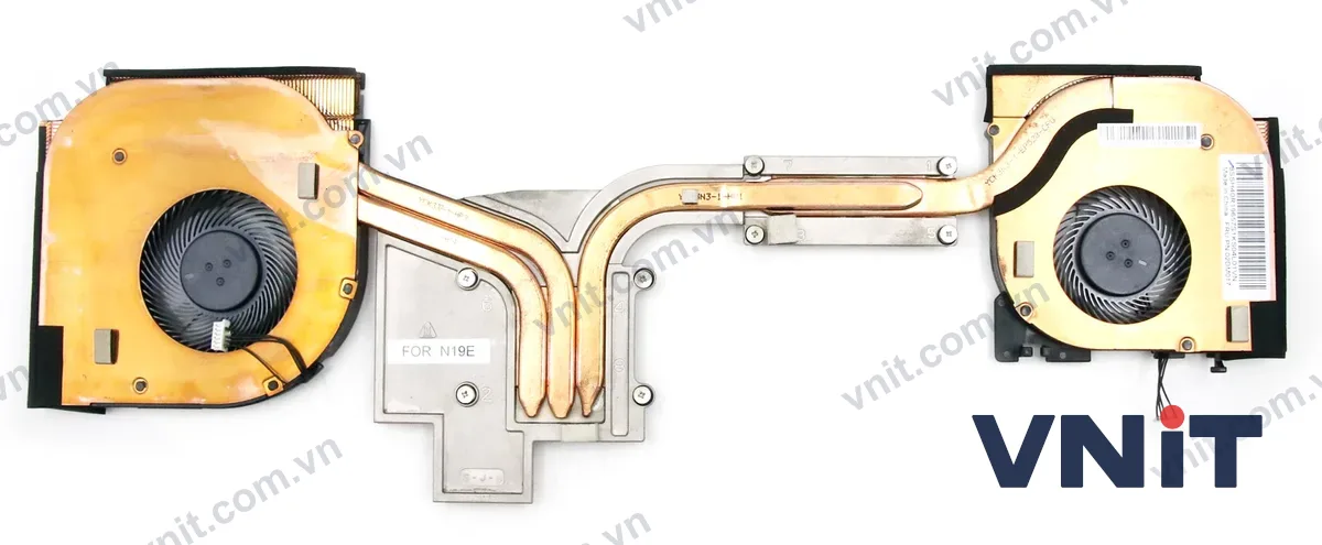 Quạt tản nhiệt laptop Lenovo Thinkpad P52 P53 02DM014 Double copper tube (Quạt GPU (card rời))
