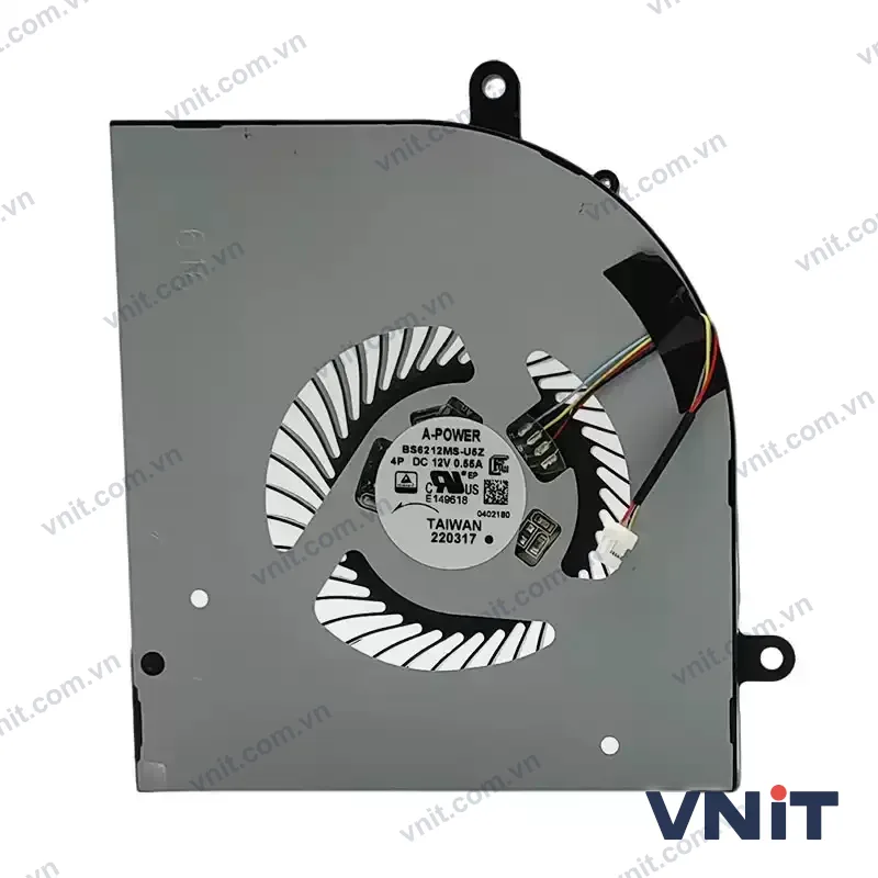 Quạt tản nhiệt laptop MSI Creator Z16 HX Studio B13VETO B13VFTO B13VGTO MS-15G2 (Quạt GPU (card rời))