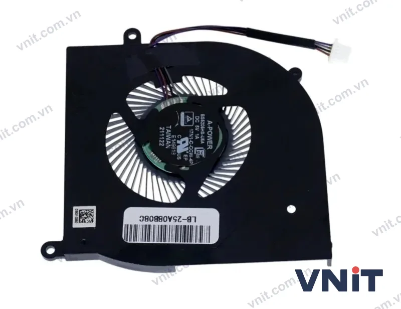 Quạt tản nhiệt laptop MSI Creator Z17 A12UET A12UHT A12UHST A12UGST MS-17N1 (Quạt CPU)
