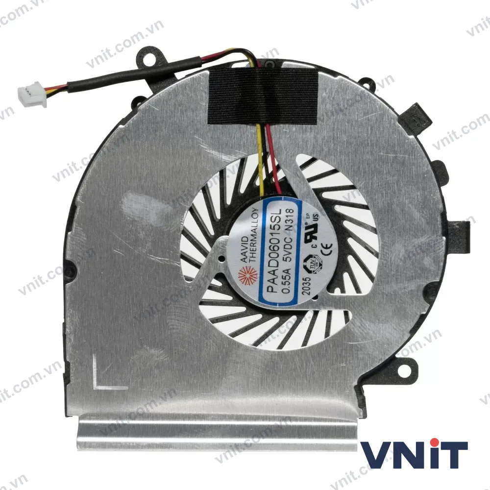 Quạt tản nhiệt laptop MSI GE62 GL62 GE72 GL72 GP62 GP72 PE60 PE70 WE62 3pin N318 (Quạt CPU)