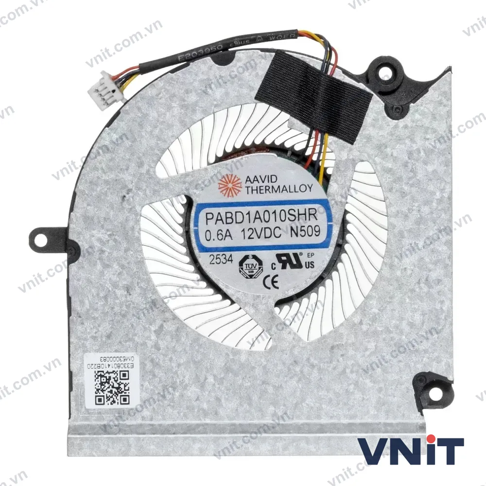 Quạt tản nhiệt laptop MSI GE68 GP68 HX MS-15M1 MS-15M2 PABD1A010SHR-N509 (Quạt CPU)