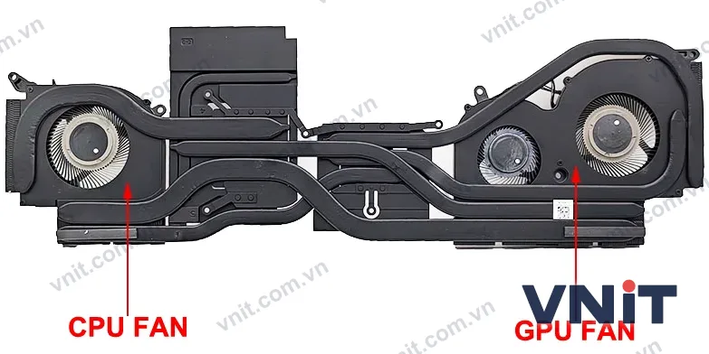 Quạt tản nhiệt laptop MSI MS-16V4 MS-16V5 (Quạt GPU (card rời)) - ảnh 2