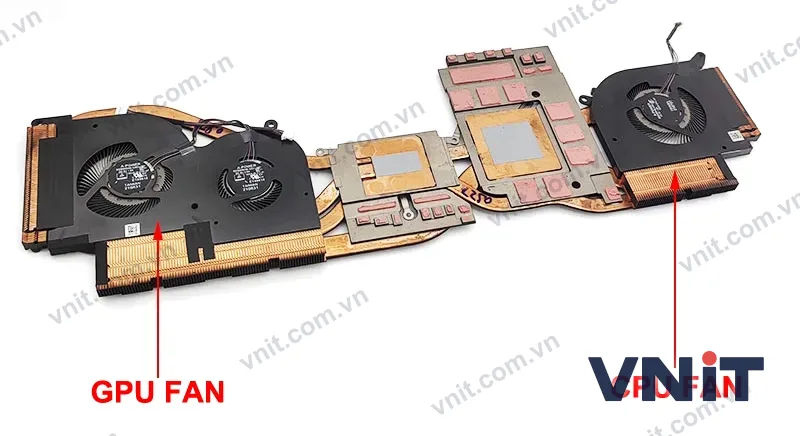 Quạt tản nhiệt laptop MSI MS-16V4 MS-16V5 (Quạt GPU (card rời))