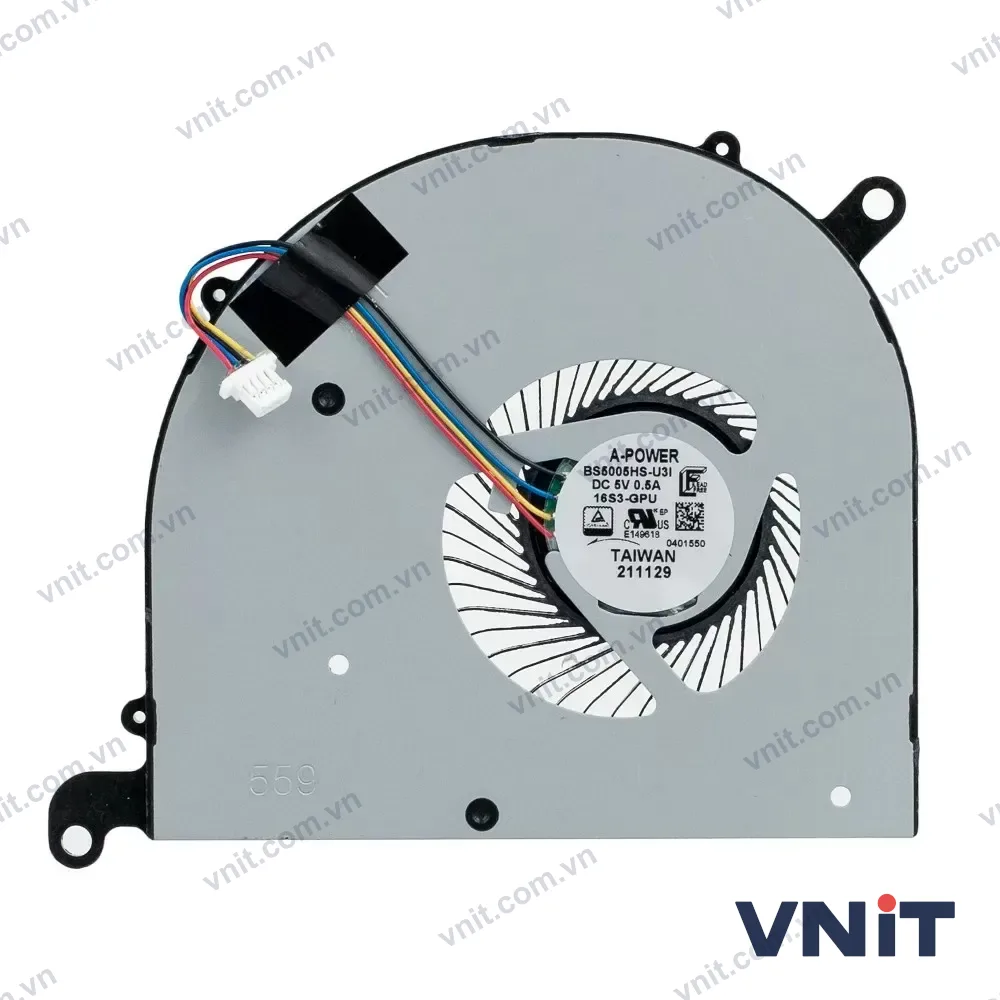 Quạt tản nhiệt laptop MSI Prestige 15 A12UD MS-16S8 (Quạt GPU (card rời))