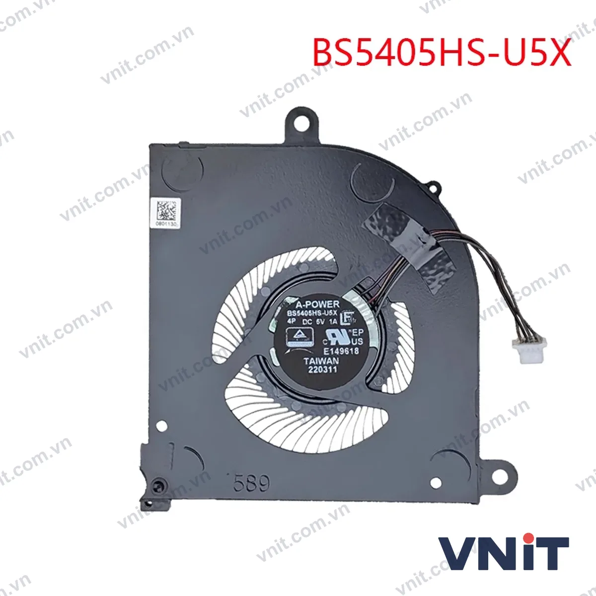 Quạt tản nhiệt laptop MSI Stealth MS-15B1 15M B12UE 12th BS5405HS-U5X (Quạt CPU)