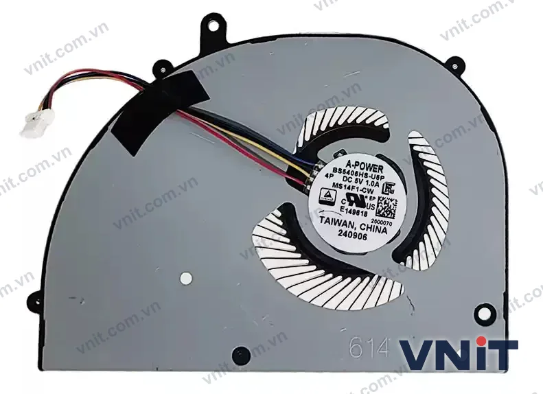 Quạt tản nhiệt laptop MSI Summit E14 Flip Evo A12MT MS-14F1 BS5405HS-U5P (Quạt CPU)