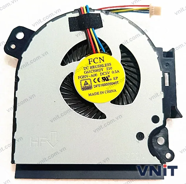 Quạt tản nhiệt laptop Toshiba dynabook T45 T55 T65 B45 B55 B65 B75 (Quạt CPU)