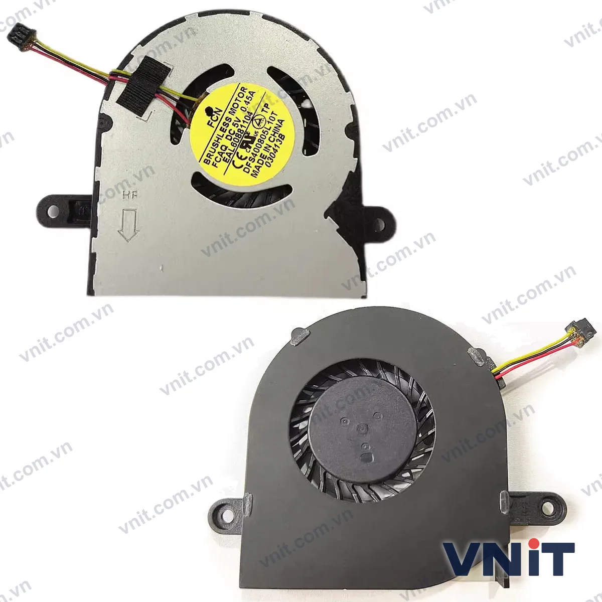 Quạt tản nhiệt laptop Toshiba FCAQ DFS400805L10T EAL60881104 0.45A