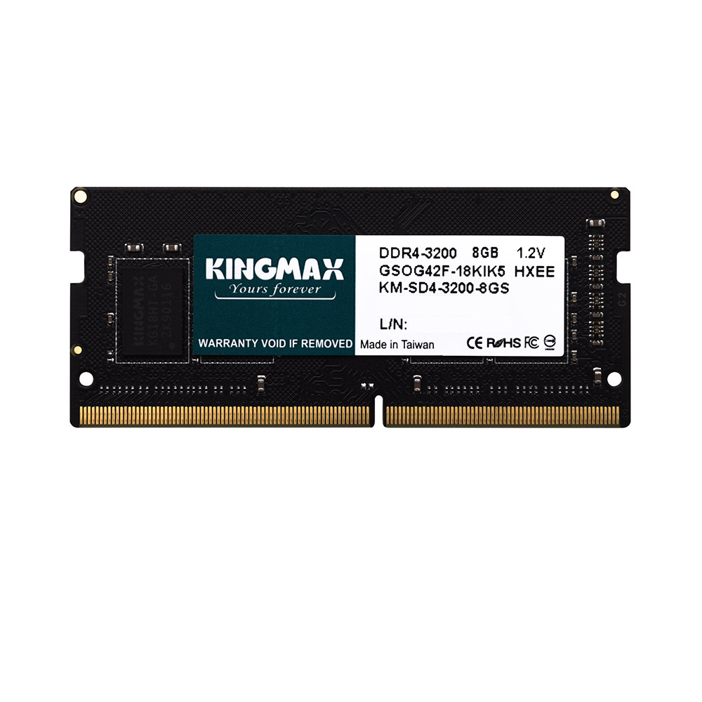 RAM Laptop Kingmax 8GB DDR4 3200MHz KM-SD4-3200-8GS