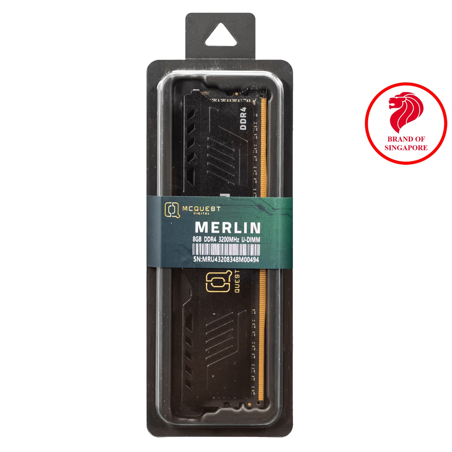 RAM QUEST MERLIN 8GB DDR4 3200MHz U-DIMM