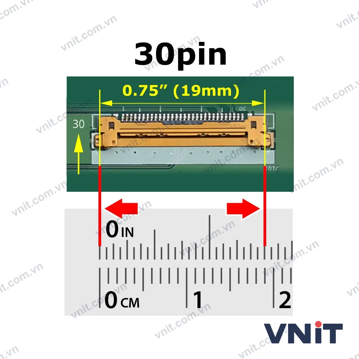 Màn hình Laptop 14" FHD 30pin - B140HAN03.2 - ảnh 2
