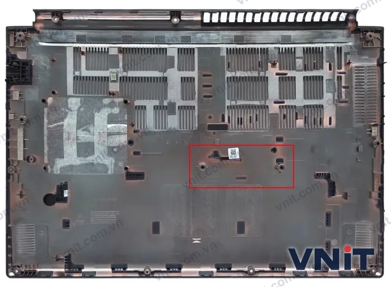Vỏ laptop Acer Aspire A715-41G A715-42G A715-74G A715-75G N19C5 2 holes - Mặt D (đáy máy) - ảnh 2