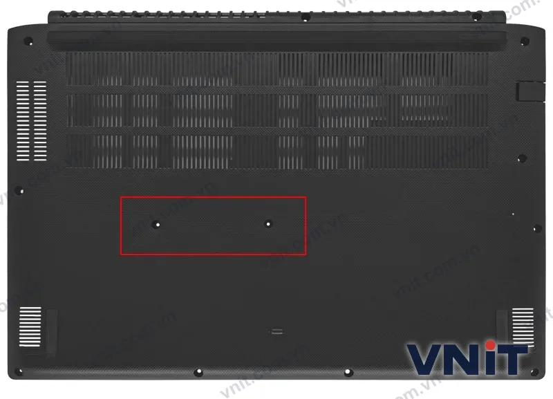 Vỏ laptop Acer Aspire A715-41G A715-42G A715-74G A715-75G N19C5 2 holes - Mặt D (đáy máy)