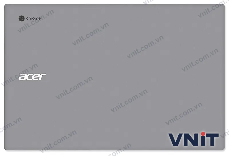 Vỏ laptop Acer Chromebook CB715-1W N18Q11 - Mặt A (nắp lưng màn hình) (Màu bạc)