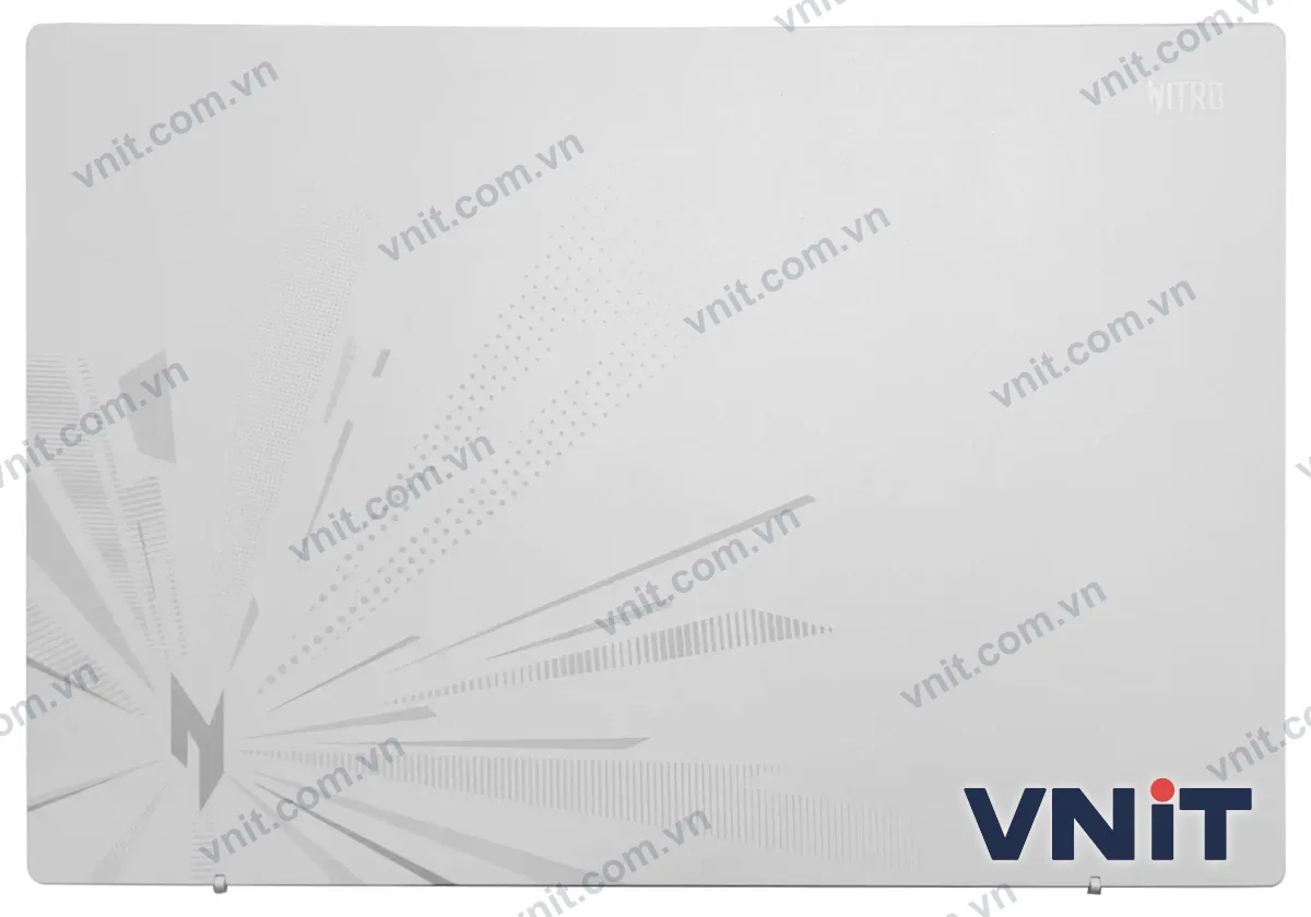 Vỏ laptop Acer Nitro NL16-71G-56ZT - Mặt A (nắp lưng màn hình) (Màu trắng)