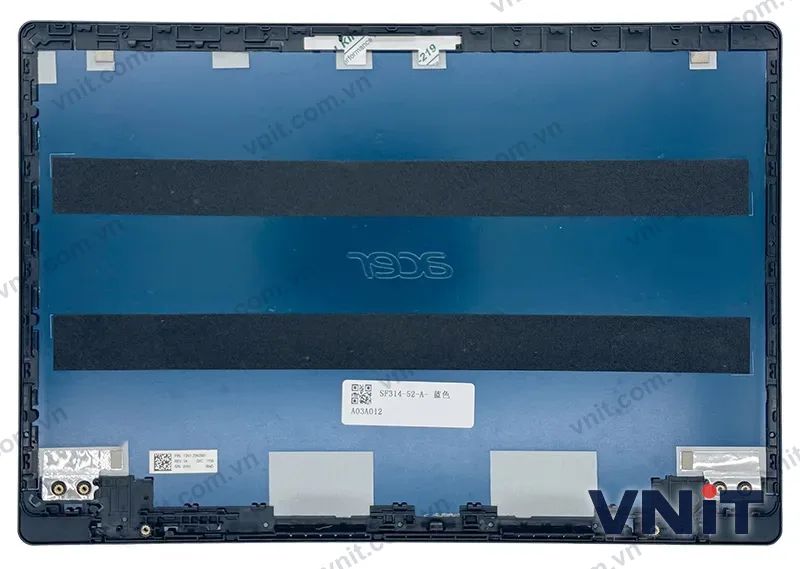 Vỏ laptop ACER Swift3 SF314-52 43G N17P3 3 holes - Mặt A (nắp lưng màn hình) (Màu xanh) - ảnh 2