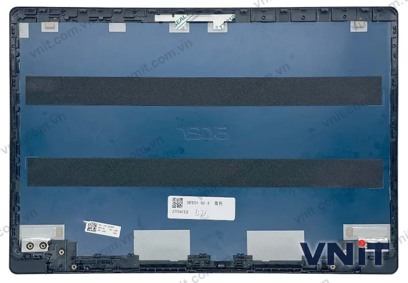 Vỏ laptop ACER Swift3 SF314-52 43G N17P3 4 holes - Mặt A (nắp lưng màn hình) (Màu xanh) - ảnh 2