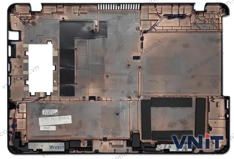 Vỏ laptop ASUS A442U K442 X442 F442 X442U A480 A480U - Mặt D (đáy máy) (Màu đen) - ảnh 2