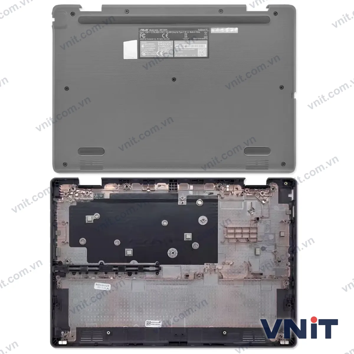 Vỏ laptop Asus Chromebook BR1100FK CR1100FK bottom - Mặt D (đáy máy)