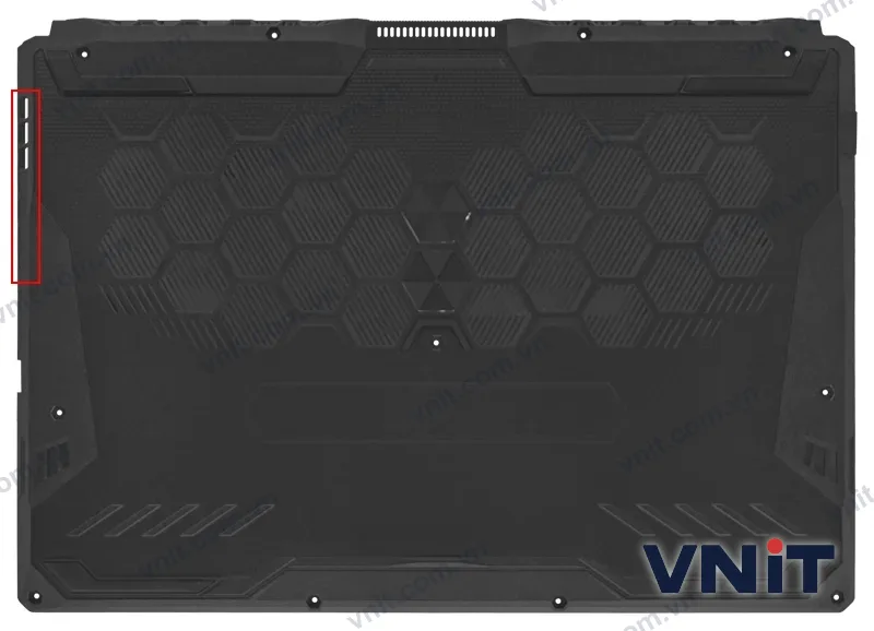 Vỏ laptop ASUS FA506Q FX506 FA506 FX506H 3-hole - Mặt D (đáy máy) (Màu đen)