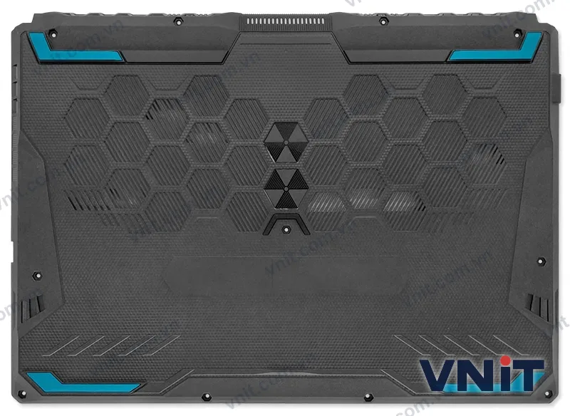 Vỏ laptop ASUS FA506Q FX506 FA506 FX506H 3-hole - Mặt D (đáy máy) (Màu xanh)