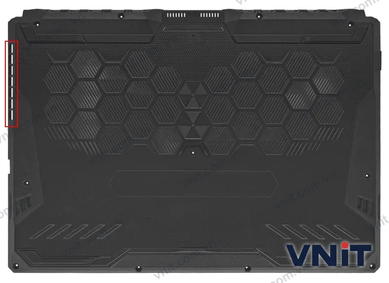 Vỏ laptop ASUS FA506Q FX506 FA506 FX506H 7-hole - Mặt D (đáy máy) (Màu đen)