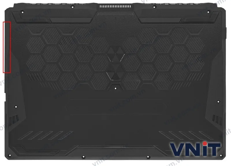 Vỏ laptop ASUS FA506Q FX506 FA506 FX506H - Mặt D (đáy máy) (Màu đen)