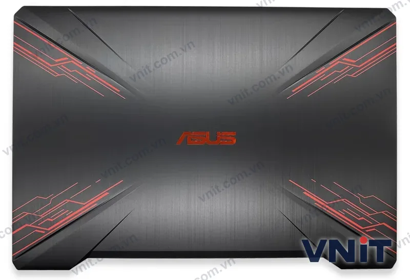Vỏ laptop ASUS FX80G FX504 FX504G plastic - Mặt A (nắp lưng màn hình) (Màu đỏ)