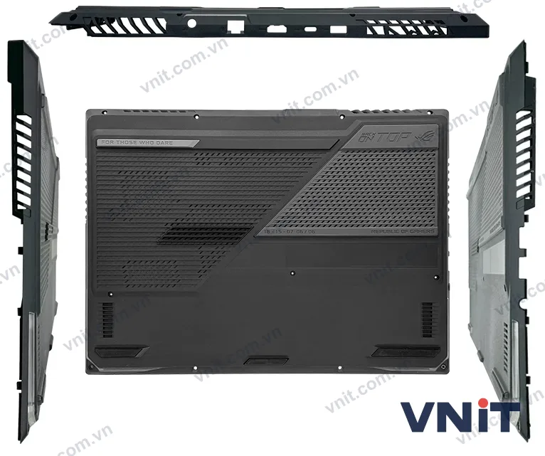 Vỏ laptop ASUS G513 G513Q G533 GX551 - Mặt D (đáy máy) (Màu đen) - ảnh 2