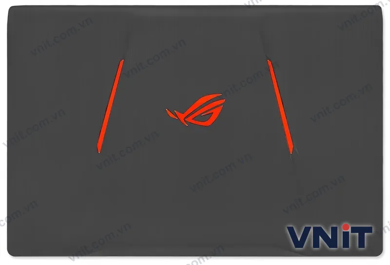Vỏ laptop Asus GL553 FX553 ZX553 FZ53 FX53 plastic ROG - Mặt A (nắp lưng màn hình) (Màu đen)