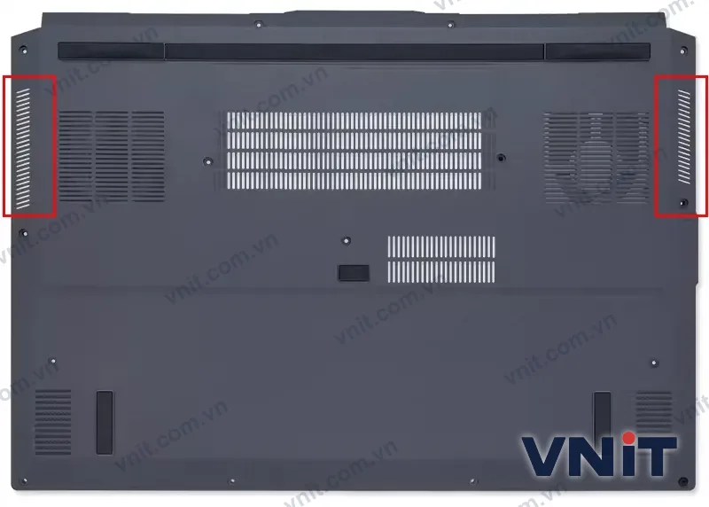 Vỏ laptop ASUS ROG Zephyrus G15 GU502 - Mặt D (đáy máy) (Màu xanh)