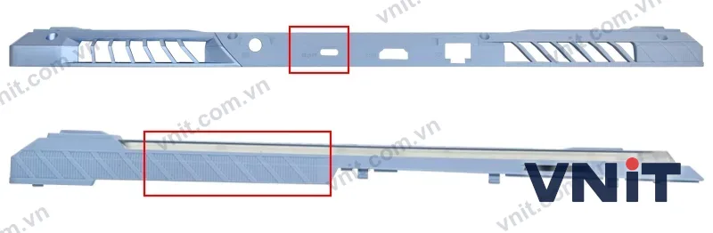 Vỏ laptop ASUS Strix G531 GL531 G531G GL531G G512 Thunderbolt light bar - Mặt D (đáy máy) (Màu xanh) - ảnh 2