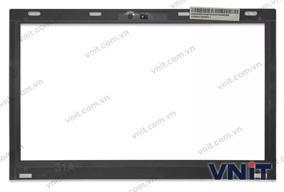 Vỏ laptop ASUS UX21 UX21E UX31 UX31E - Mặt B (viền màn hình) (Màu đen) - ảnh 2