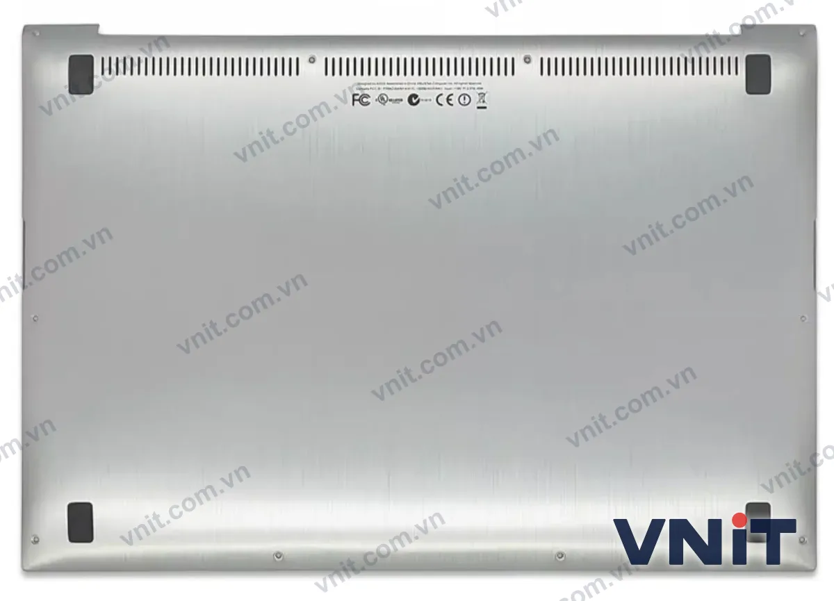 Vỏ laptop ASUS UX21 UX21E UX31 UX31E - Mặt D (đáy máy) (Màu bạc)