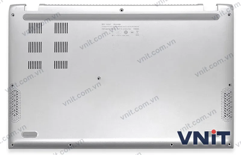 Vỏ laptop ASUS VivoBook 14 X412 V4000F - Mặt D (đáy máy) (Màu bạc)
