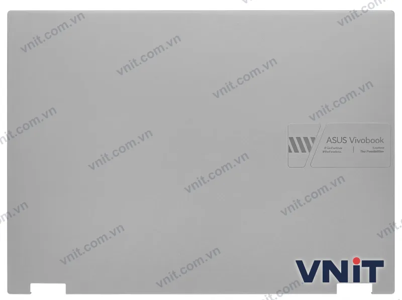 Vỏ laptop ASUS Vivobook S 14 Flip TP3402Z TN3402Y glass - Mặt A (nắp lưng màn hình) (Màu bạc)