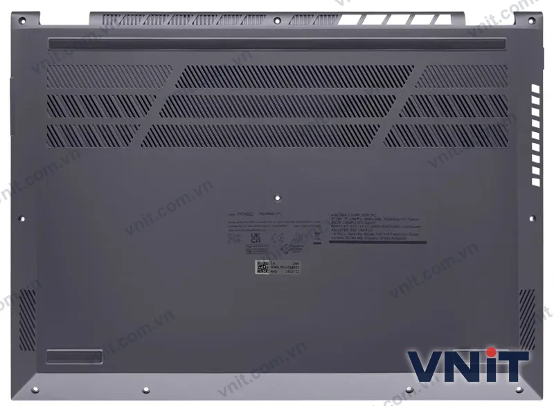 Vỏ laptop ASUS Vivobook S 14 Flip TP3402Z TN3402Y - Mặt D (đáy máy) (Màu xám)