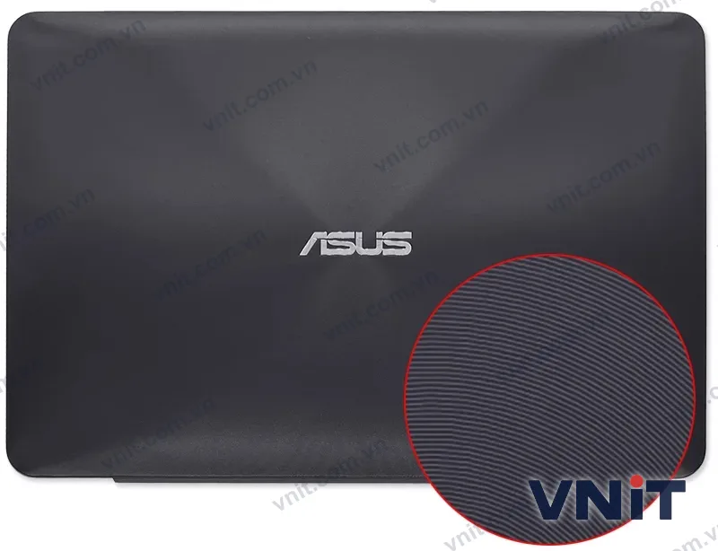 Vỏ laptop ASUS X455L R455L A455L DX882L W419L Y483C deep plastic - Mặt A (nắp lưng màn hình) (Màu xanh)