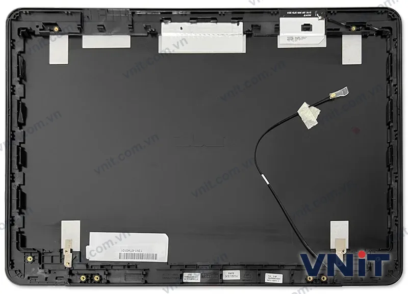 Vỏ laptop ASUS X455L R455L A455L DX882L W419L Y483C metal brushed - Mặt A (nắp lưng màn hình) (Màu đen) - ảnh 2