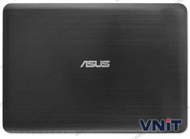 Vỏ laptop ASUS X455L R455L A455L DX882L W419L Y483C metal brushed - Mặt A (nắp lưng màn hình) (Màu đen)