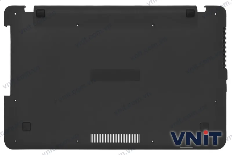 Vỏ laptop Asus X751 X751L K751MA - Mặt D (đáy máy) (Màu đen)