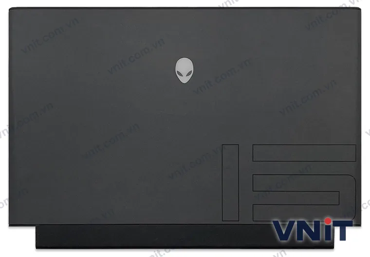 Vỏ laptop DELL Alienware M15 R2 - Mặt A (nắp lưng màn hình) (Màu đen)