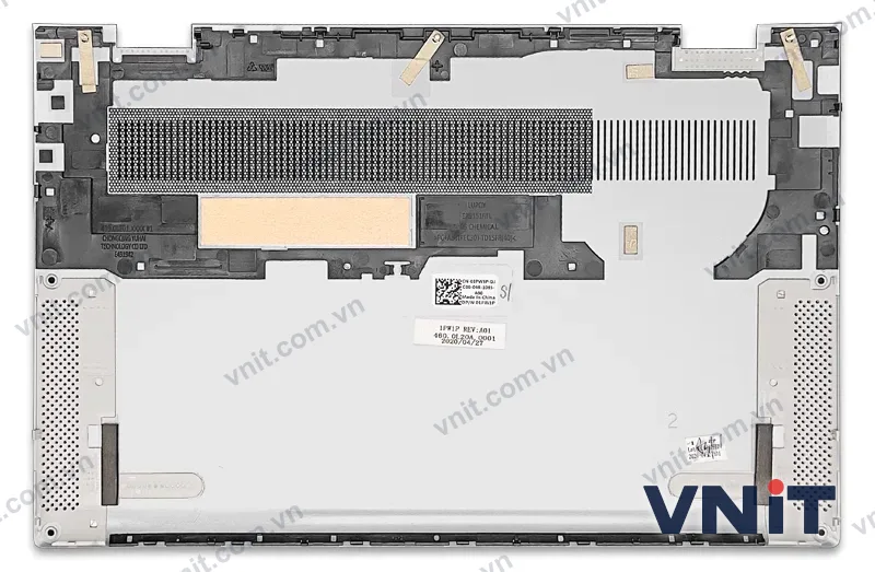 Vỏ laptop DELL Inspiron 13 7300 7306 2-in-1 - Mặt D (đáy máy) (Màu bạc) - ảnh 2