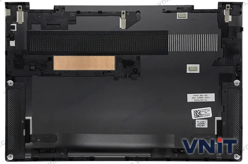 Vỏ laptop DELL Inspiron 13 7300 7306 2-in-1 - Mặt D (đáy máy) (Màu đen) - ảnh 2